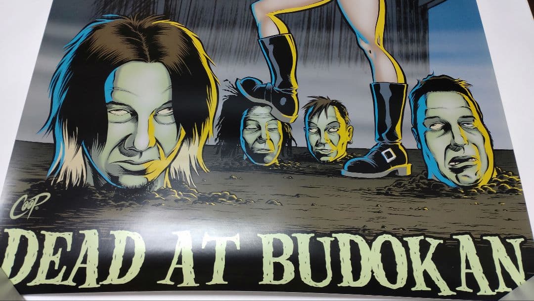 ken yokoyama DEAD AT BUDOKAN ポスター