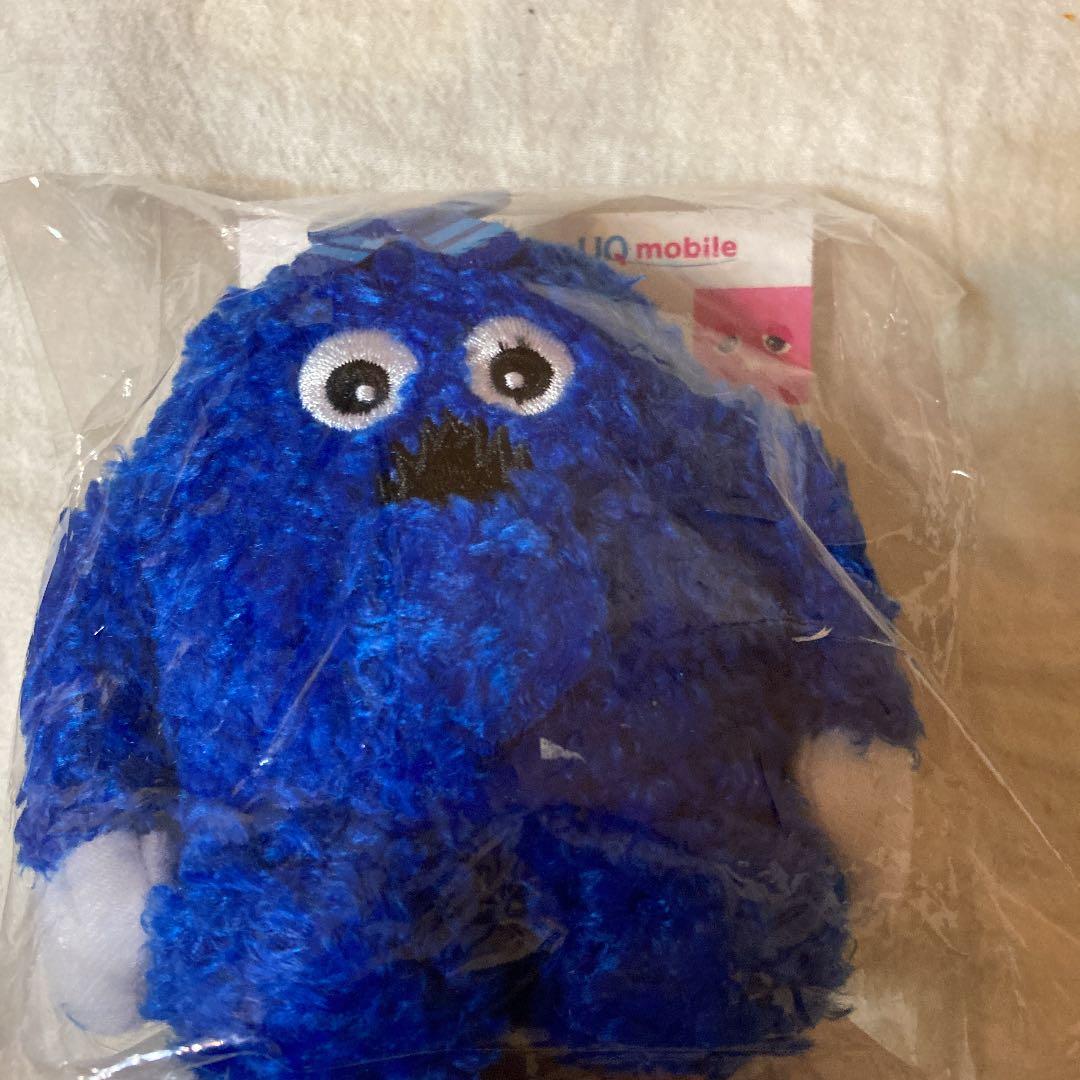 ブルー　ガチャムク　青いムックぬいぐるみ　UQ 非売品