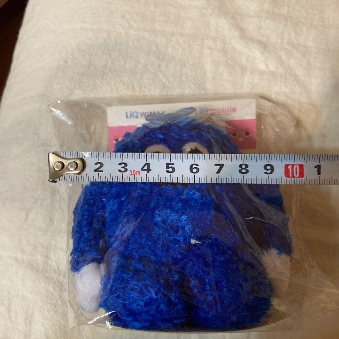 ブルー　ガチャムク　青いムックぬいぐるみ　UQ 非売品