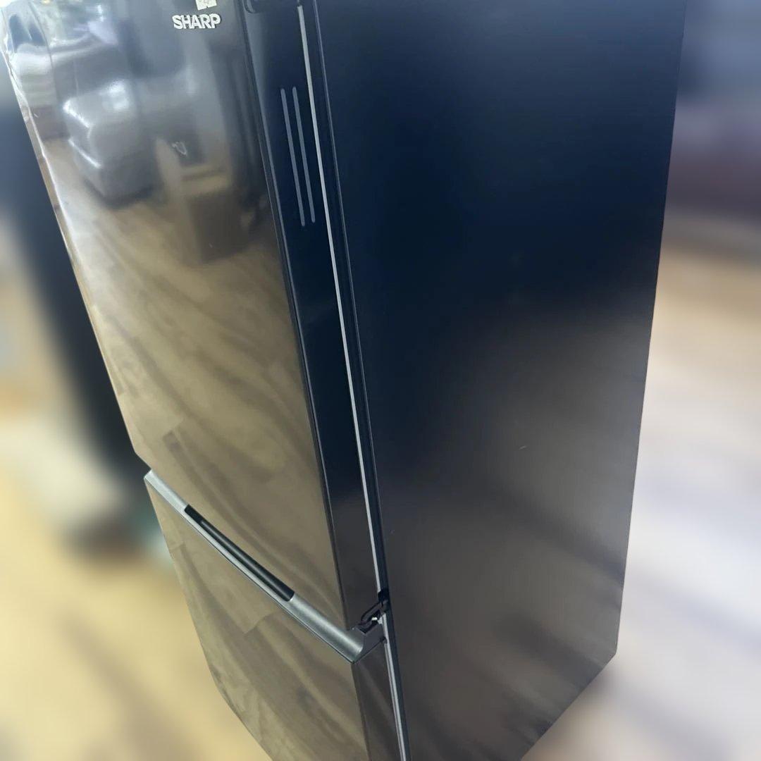 自社配送設置無料高年式シャープ冷蔵庫　ハイセンス洗濯機ブラックセット　一人暮らし