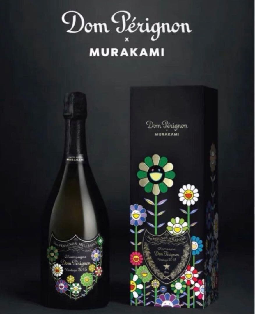 【正規品未開封】ドンペリニヨン 村上隆デザインボトル