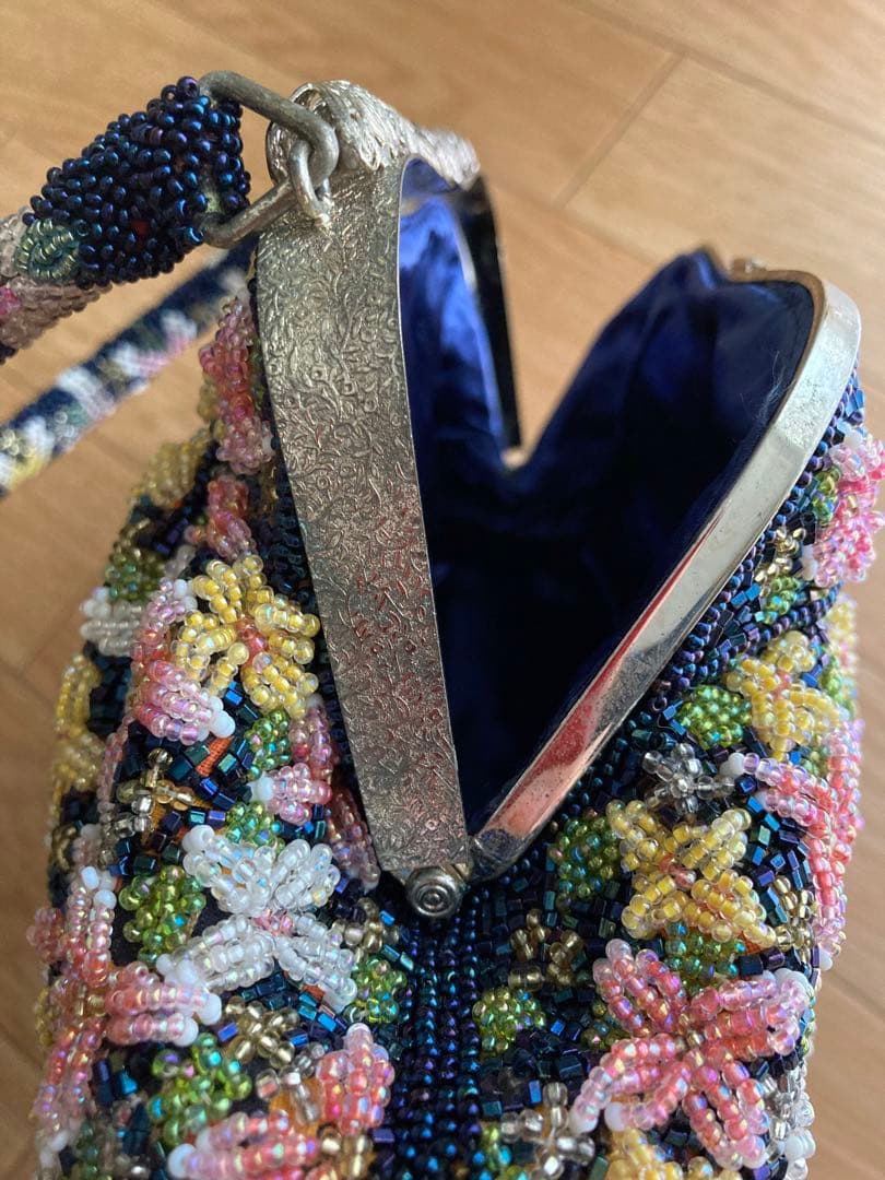 ビーズバッグ 和装 洋装 フォーマル 昭和レトロ