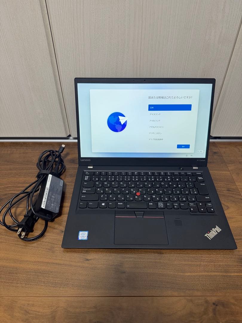 Windowsノート本体 ThinkPad X1 Carbon i5-7200U 8GB 512GB