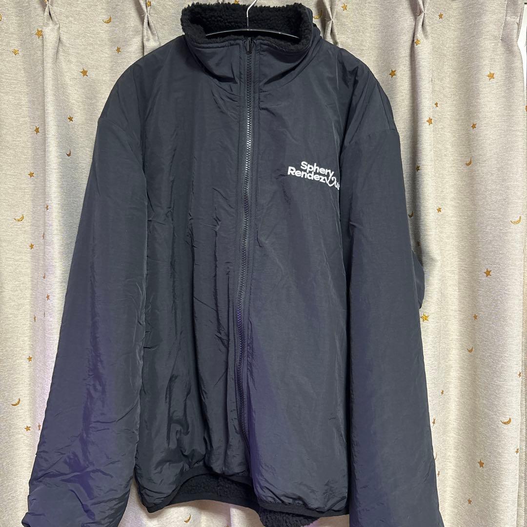 【新品未使用】BUMP OF CHICKEN ボアジャケット 黒　L