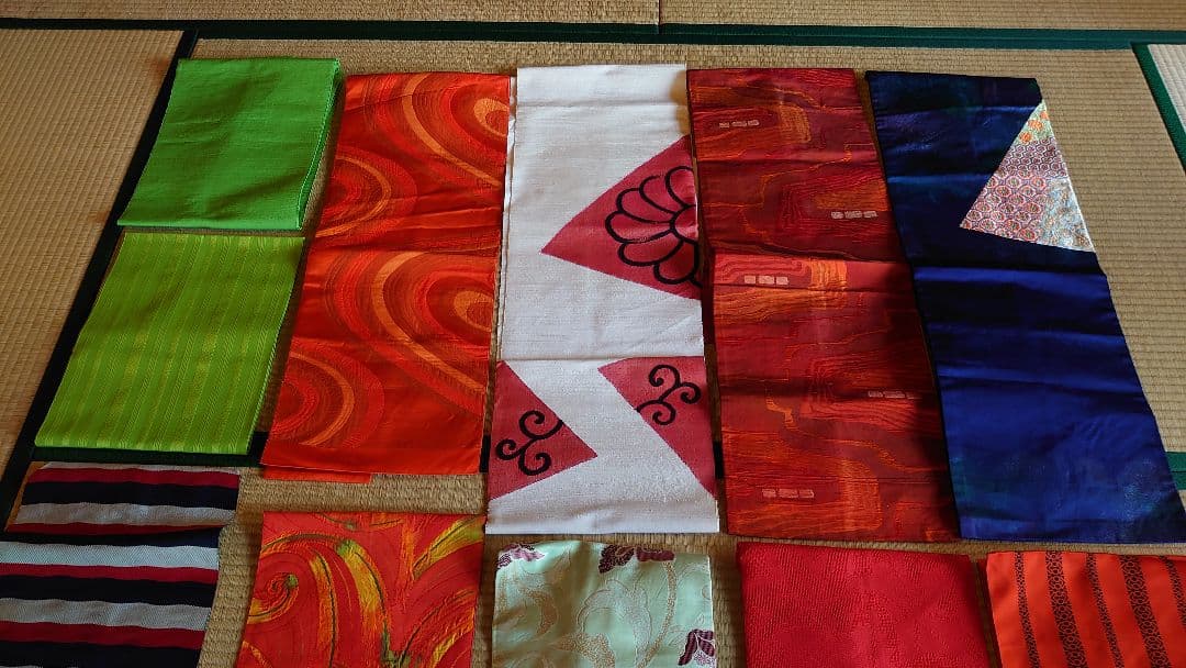 袋帯　着物　帯　名古屋帯　刺繍　金糸　旧家　１１種　１１枚