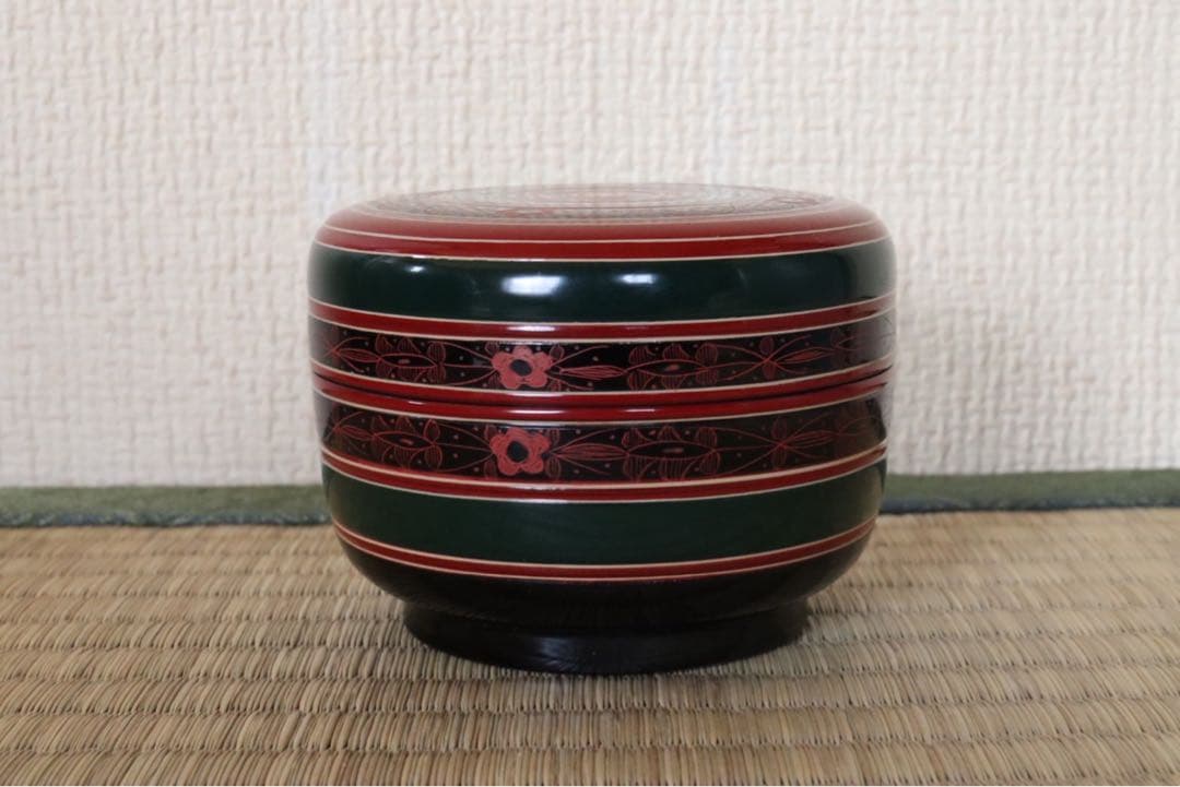 中村宗哲作 即中斎好 唐物写平棗 即中斎 書付 花押 共箱