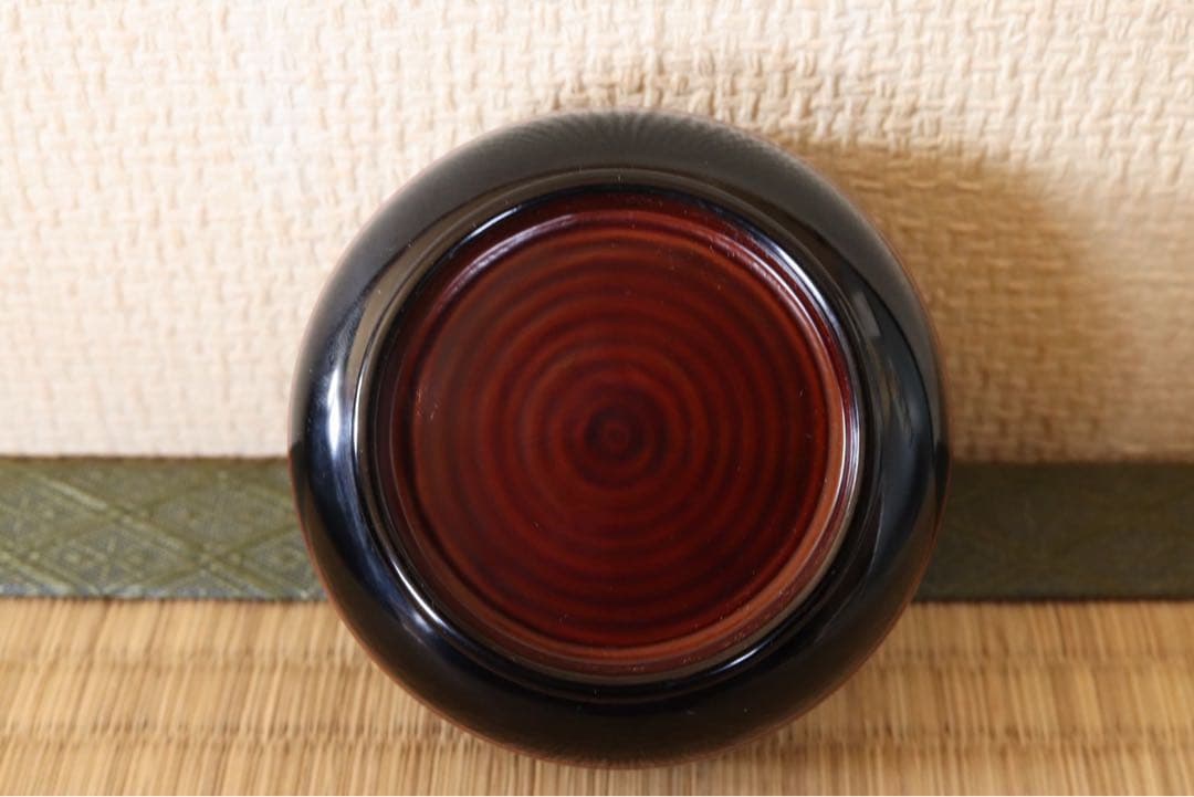 中村宗哲作 即中斎好 唐物写平棗 即中斎 書付 花押 共箱