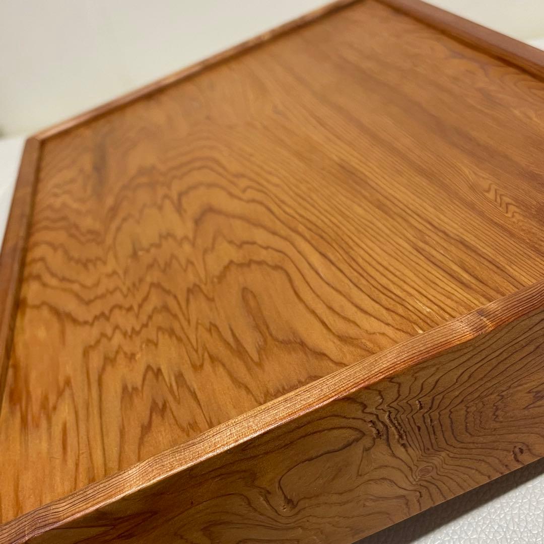 屋久杉工芸 書道具 硯箱 文箱 筆箱 木箱 千年の齢 二段