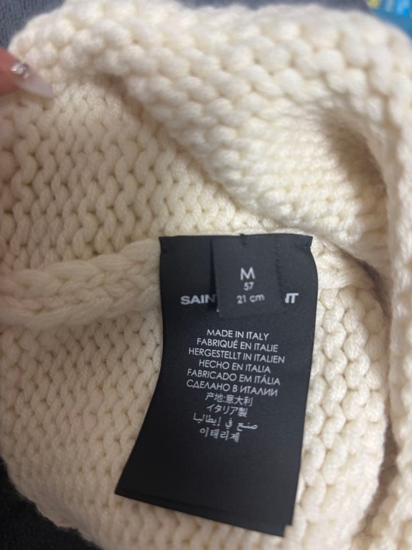 サンローラン ニット帽 YSL