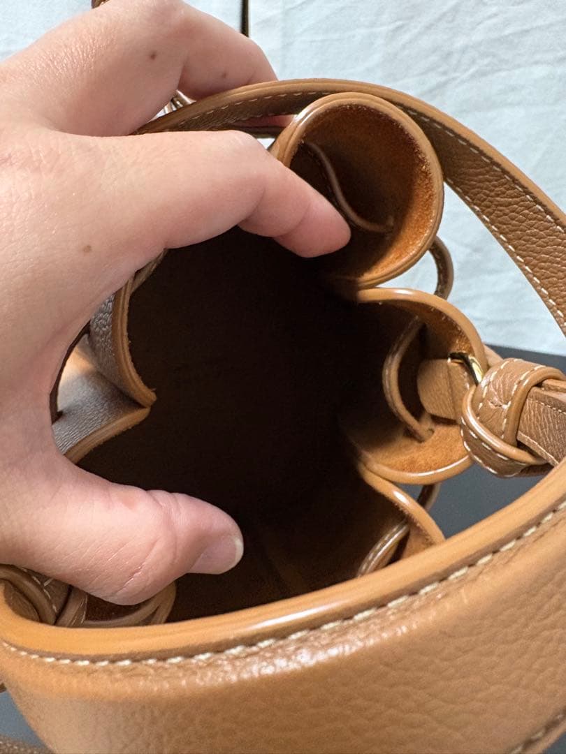 最終値下げ　美品　Polène バッグ ポレーヌ　ブラウン　2way