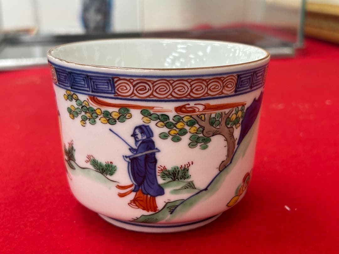 三浦竹泉作　呉須　香炉　茶道具　送料込み1205