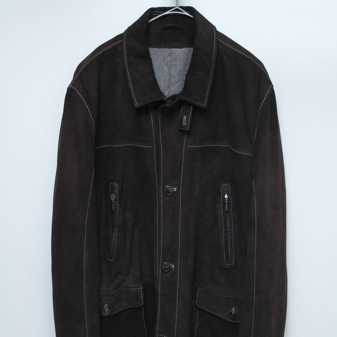 ジャケット・アウター PAL ZILERI moleskin/leather/ jacket