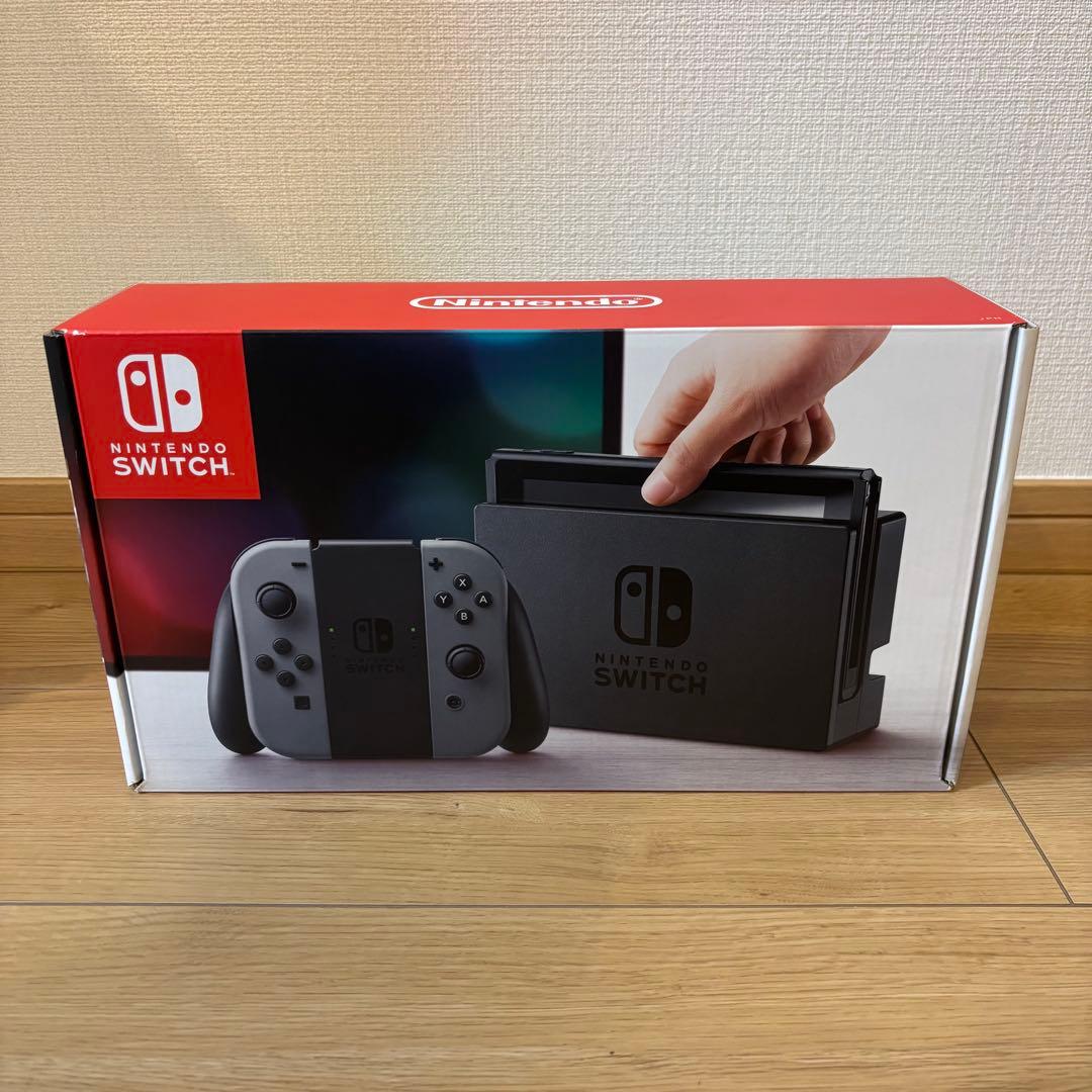 【美品】【付属品完備】Nintendo Switch 本体 グレー