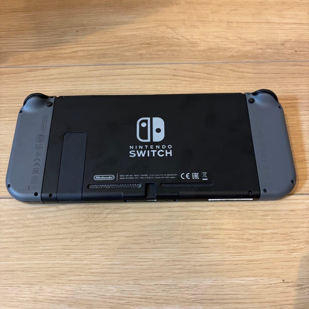 【美品】【付属品完備】Nintendo Switch 本体 グレー