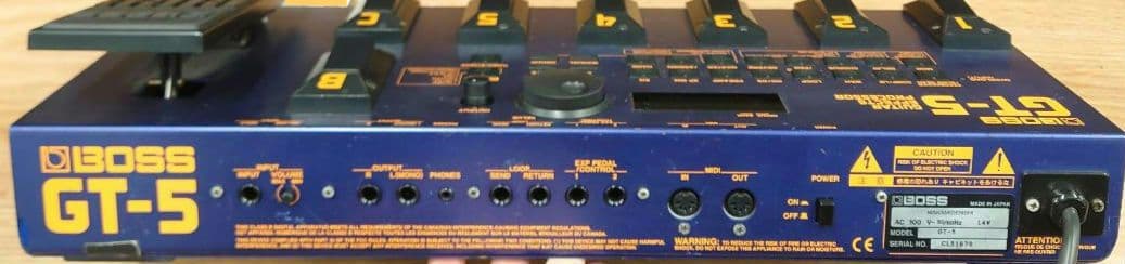 ■■BOSS　GT-5　マルチエフェクター