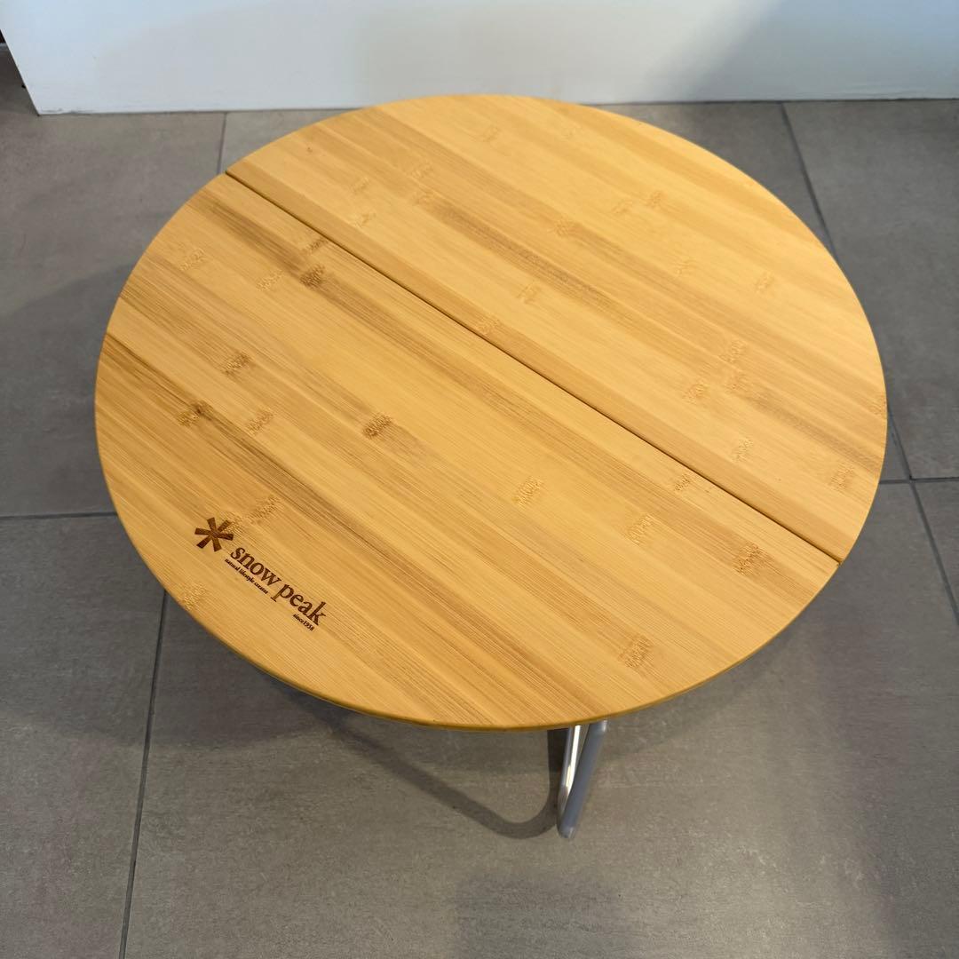 本日お値下げ【美品】廃盤 peak ワンアクション ちゃぶ台テーブル