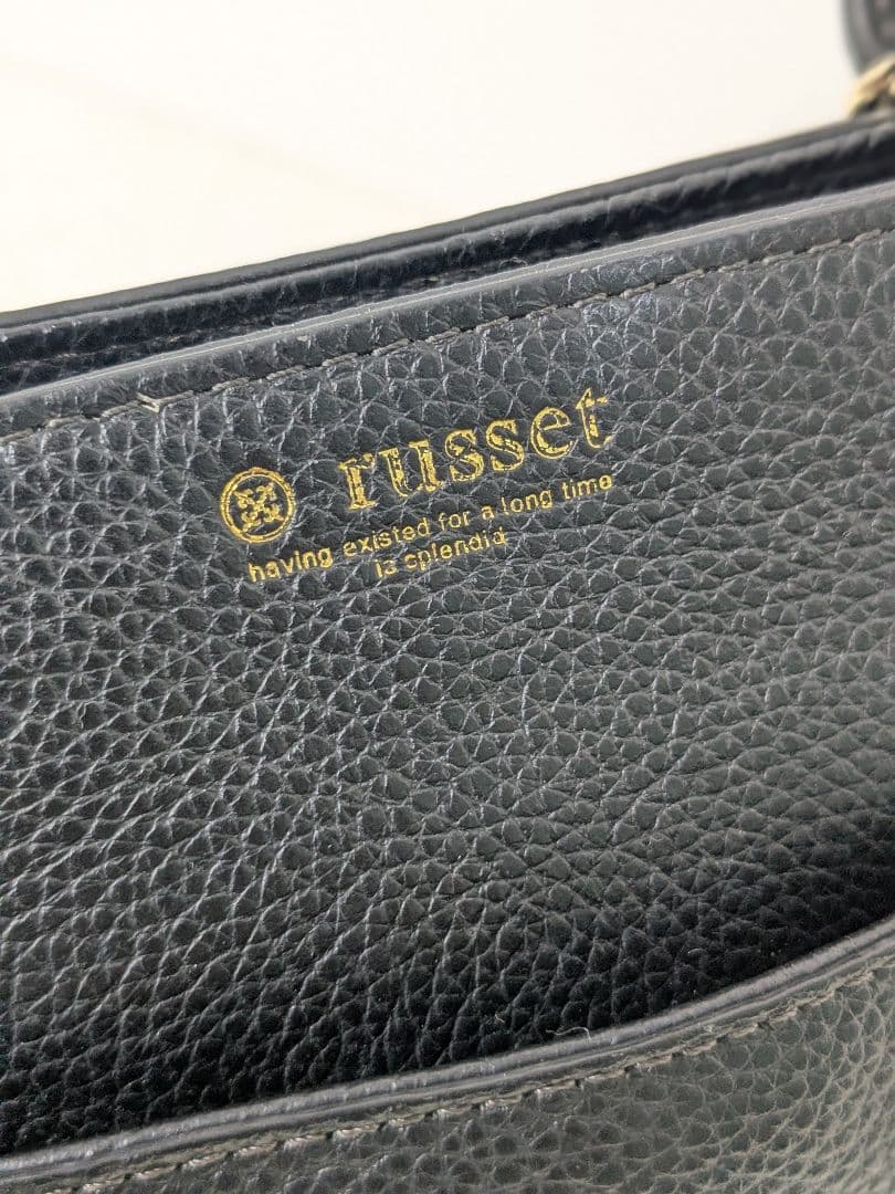 【美品】archive bag　ラシット　シボ　レザー　2way　Y2K　黒