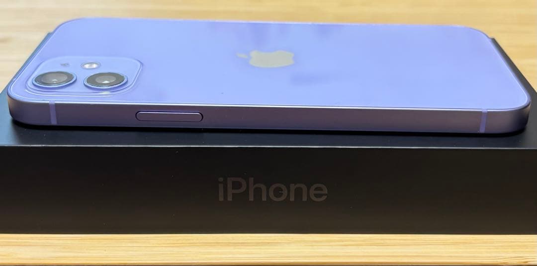 【海外版】iPhone 12 128GB パープル　新品バッテリー　台湾版　本体