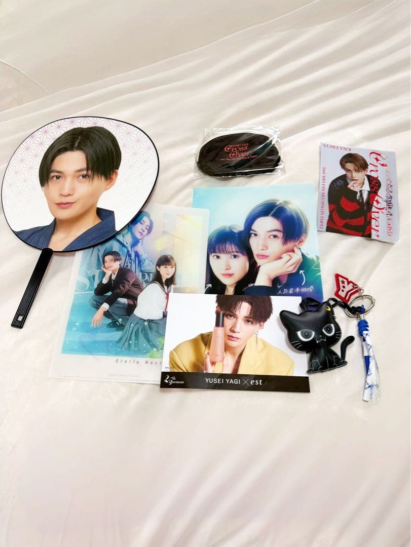 八木勇征台湾ファンミグッズセットで！クーウィクリアファイルうちわest手書き手紙