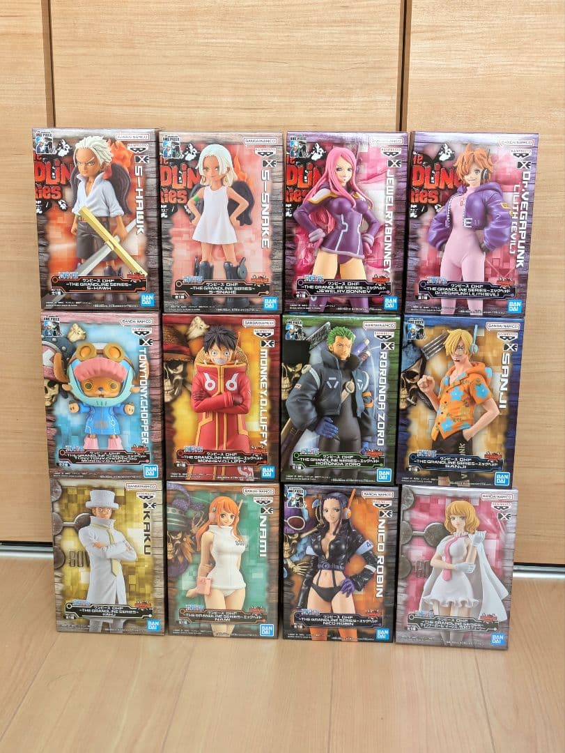 ワンピース グランドライン エッグヘッド フィギュア 12個セット