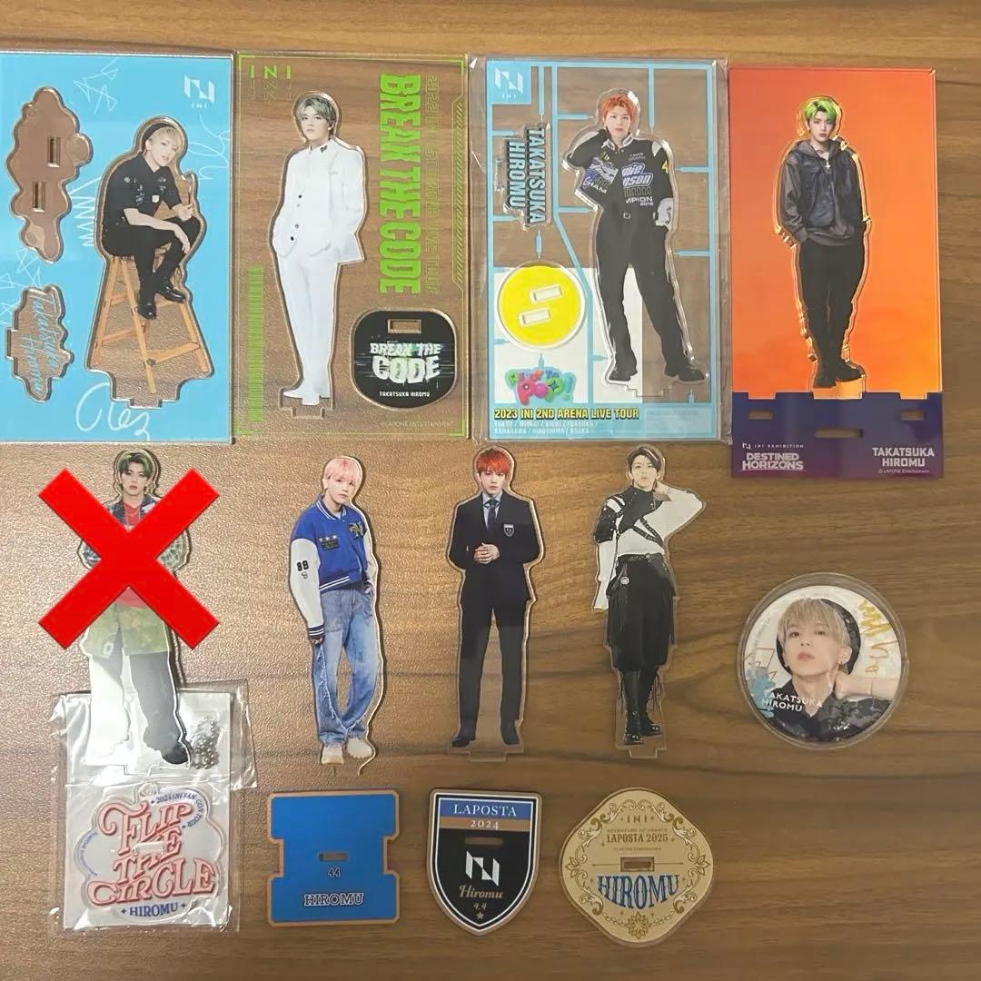 髙塚大夢 アクスタ 缶バッジ 10点 まとめ売り