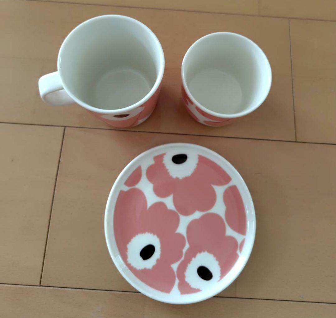 【マリメッコ】日本限定プレート＆マグカップ＆ラテマグ　marimekko