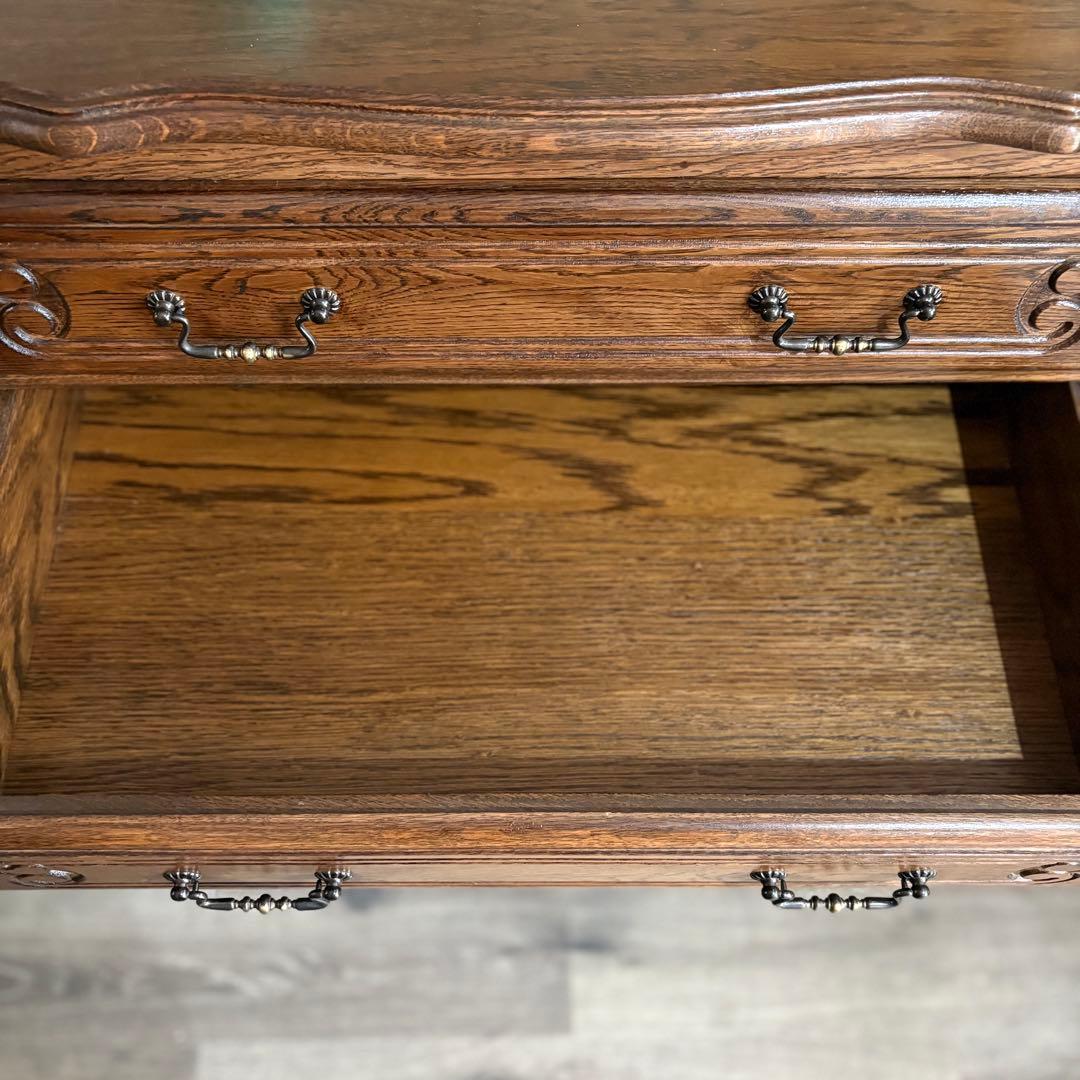 三越Brugge ルーマニア　猫脚チェスト　6段　ヴィンテージ