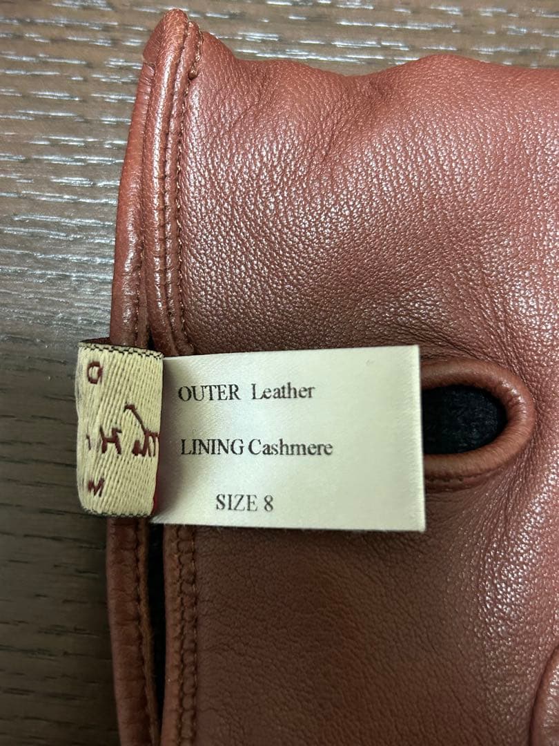 DENTS レザーグローブ　サイズ8