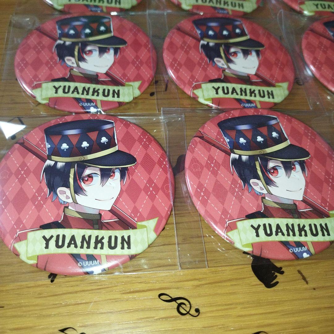 カラフルピーチ　ゆあんくん　ワンダーランド　缶バッジ　ワダラン　トレカケース