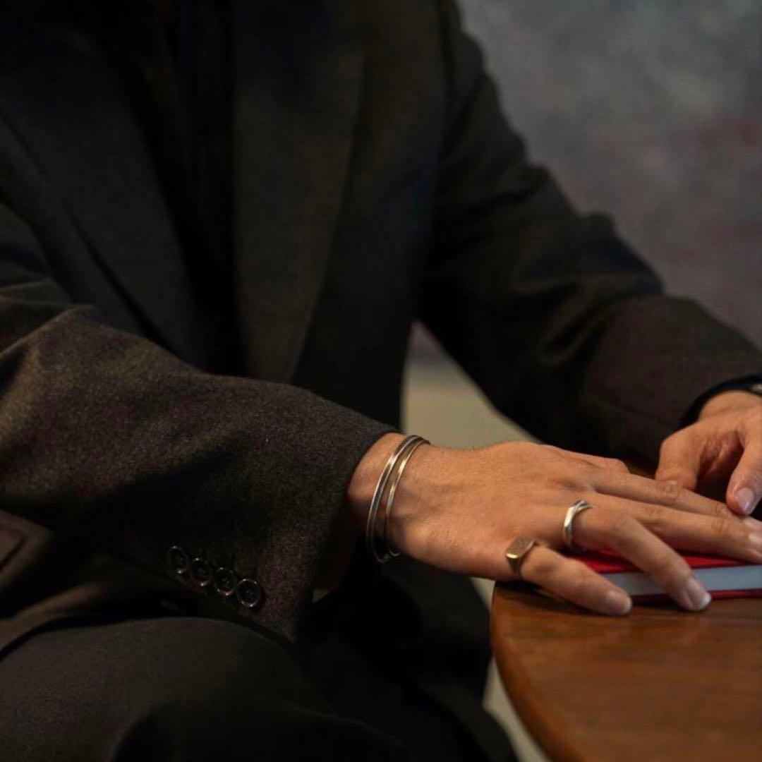 【新品】PRY シュウト Silver Hook Bangle シルバー925