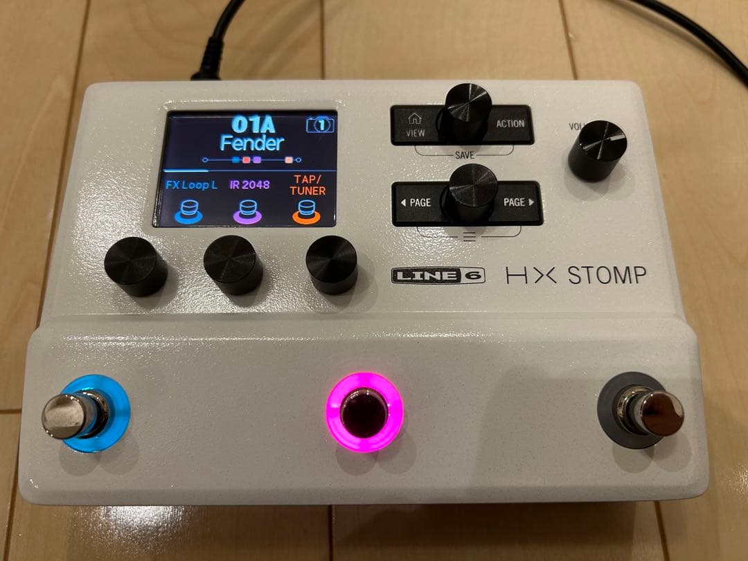 LINE6 HX STOMP 限定カラー 白 ホワイト 美品