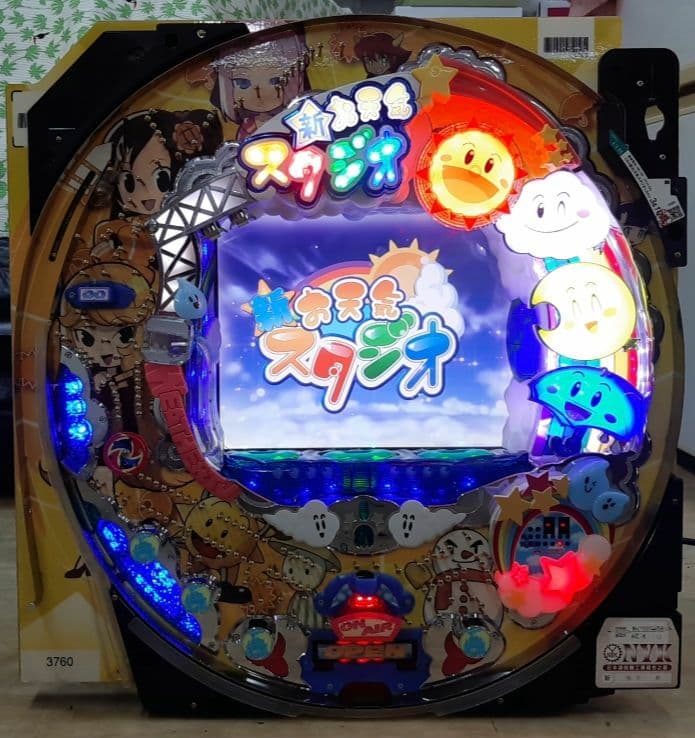 卓上パチンコ　CRA新お天気スタジオL3AU(1/135.7)　甘デジ　激レア