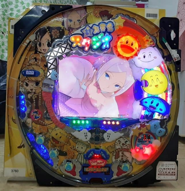 卓上パチンコ　CRA新お天気スタジオL3AU(1/135.7)　甘デジ　激レア