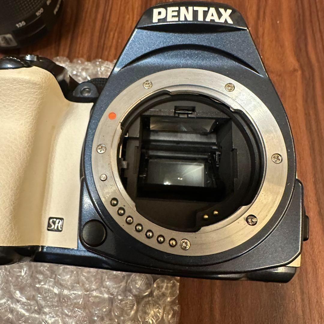PENTAX K-50 ダブルズームキット メタルネイビー/ホワイト 2031