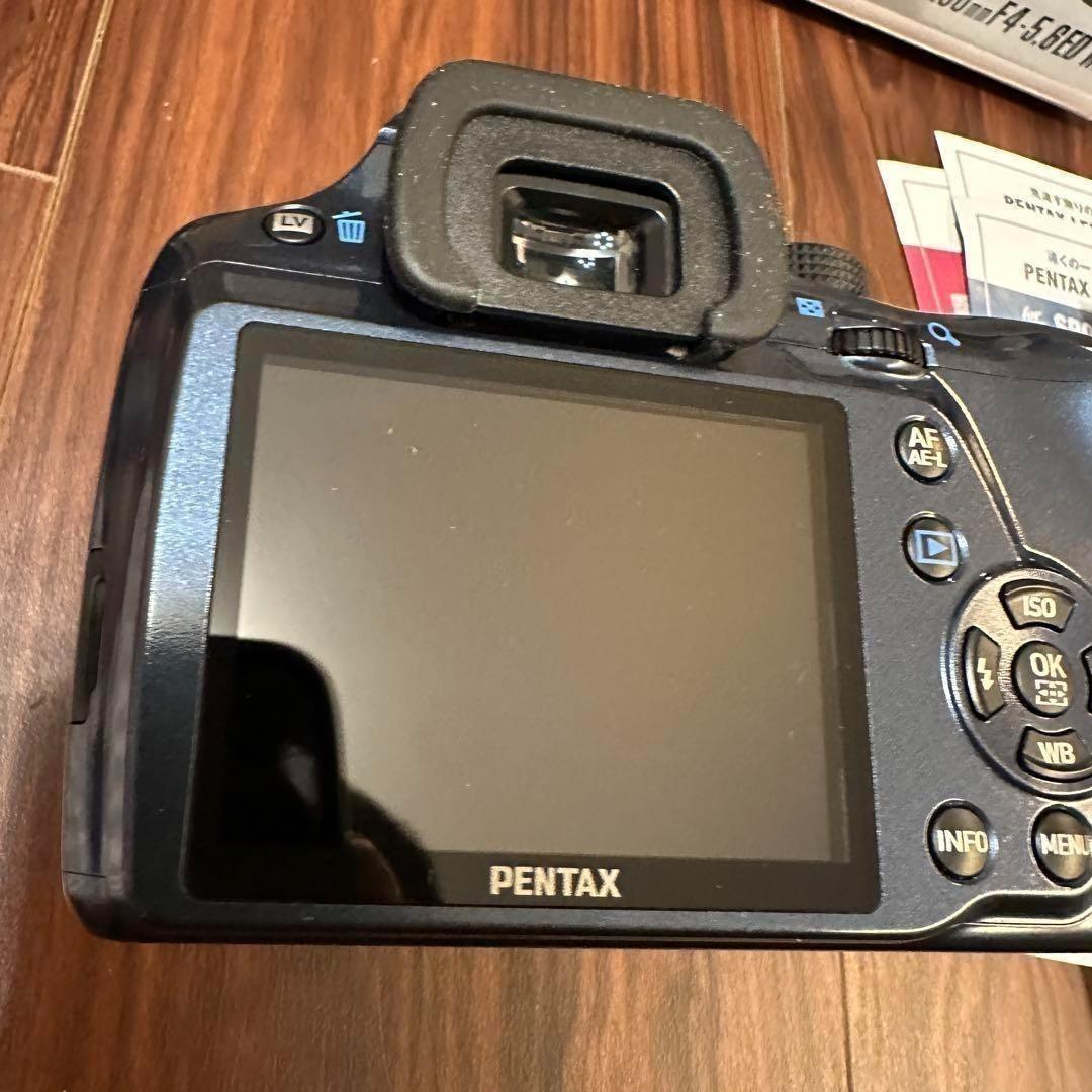 PENTAX K-50 ダブルズームキット メタルネイビー/ホワイト 2031