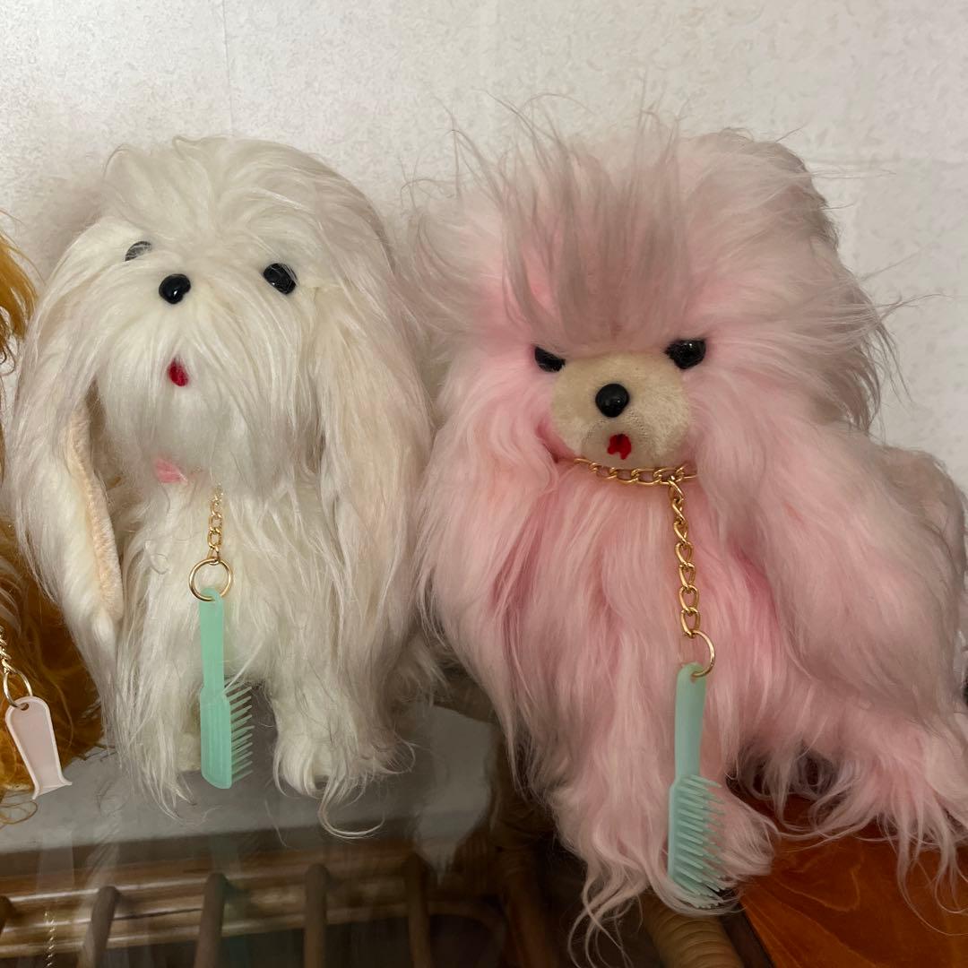 昭和レトロ　お手入れワンちゃん　他　犬　ぬいぐるみ　まとめ売り