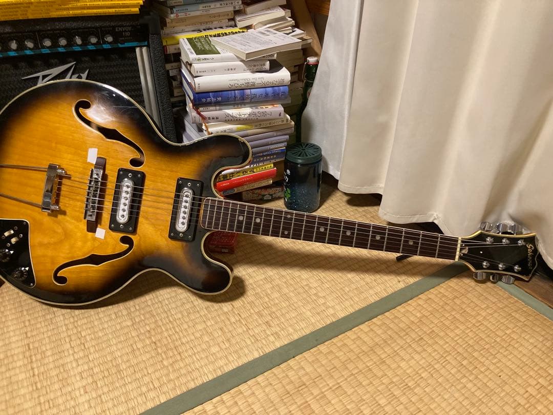 Sekovaフルアコ Greco EG135 US輸出仕様 60s後半 フジゲン