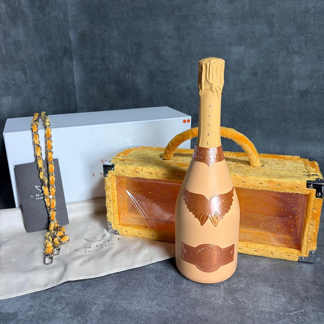 エンジェル　シャンパン　ドゥミセック　オレンジ　ロゼ　ケース