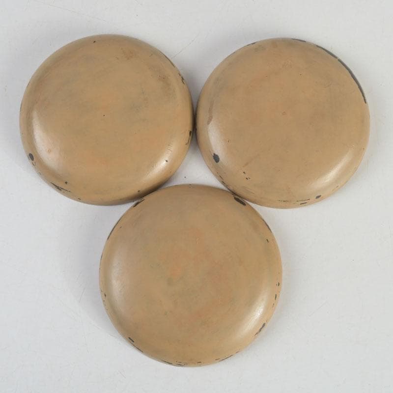 時代漆塗　福禄寿字文　盃　三客　書付箱　C　9233