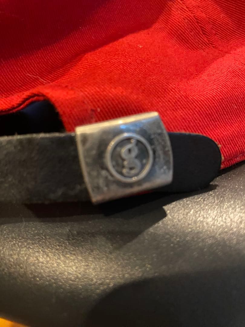 当時物　good enough コットンキャップ　レッド