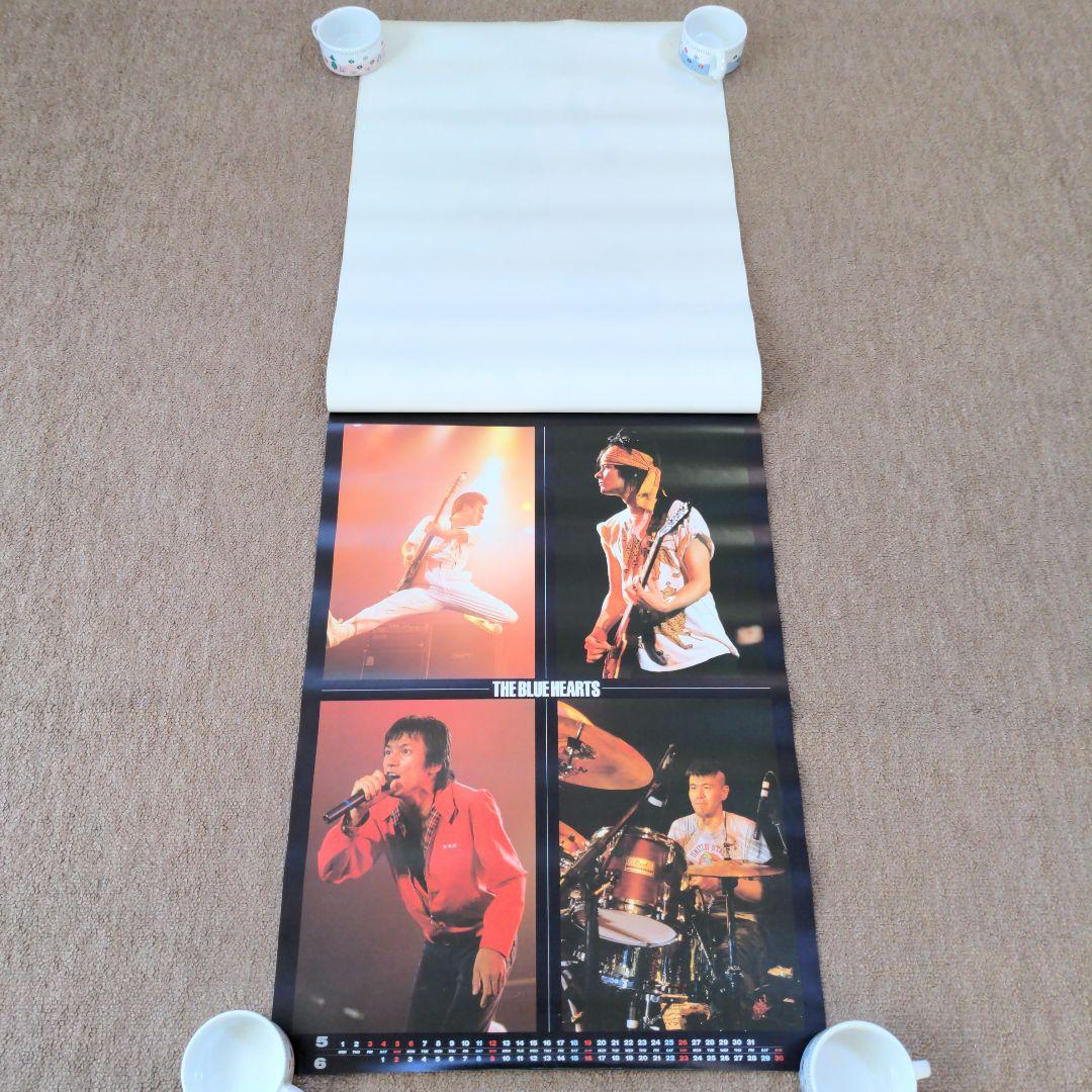 ⬛レア⚫THE BLUE HEARTS ブルーハーツ1991カレンダー　ポスター