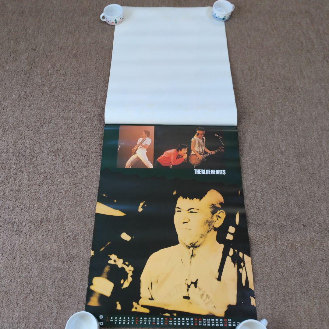 ⬛レア⚫THE BLUE HEARTS ブルーハーツ1991カレンダー　ポスター