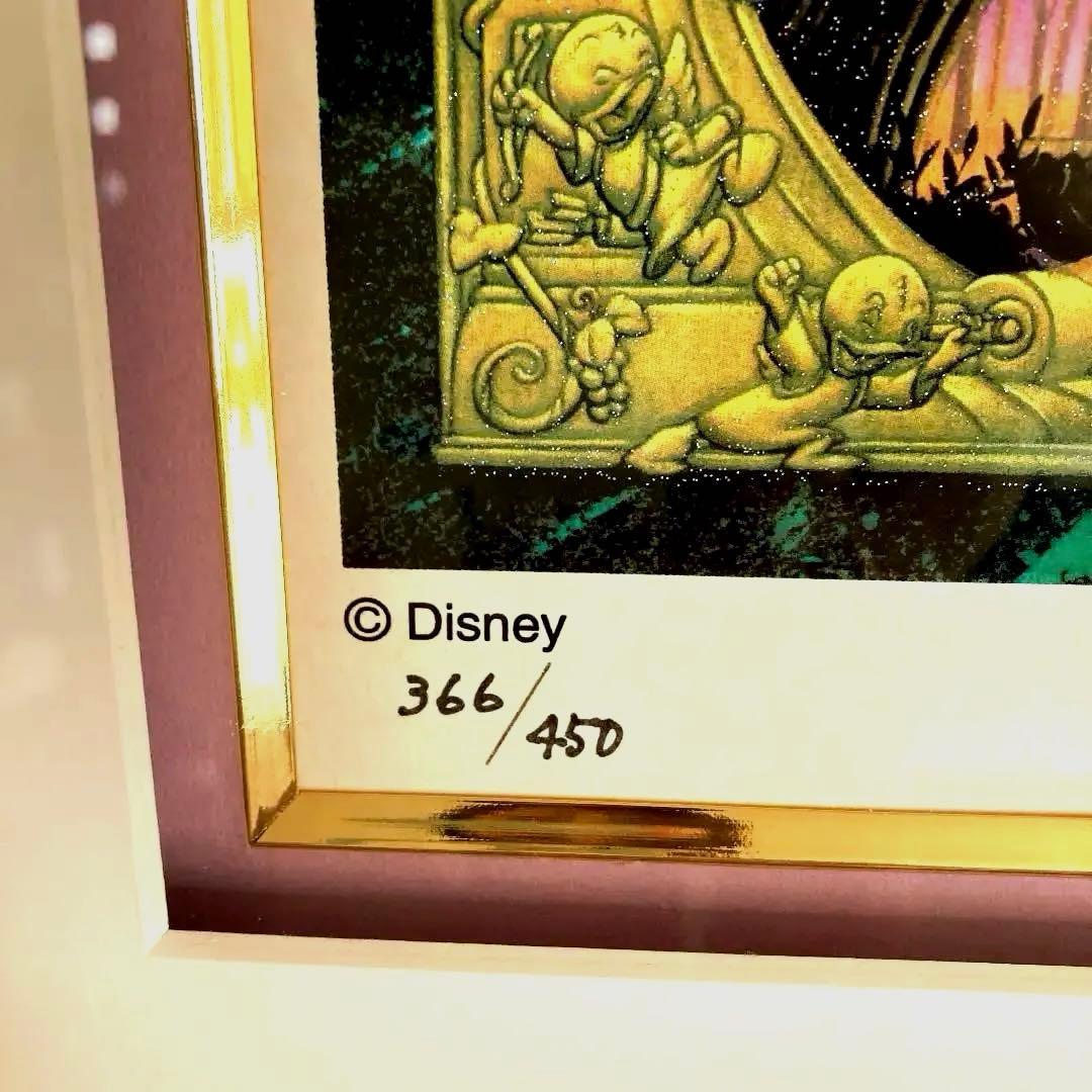 ディズニーの版画（額付き）