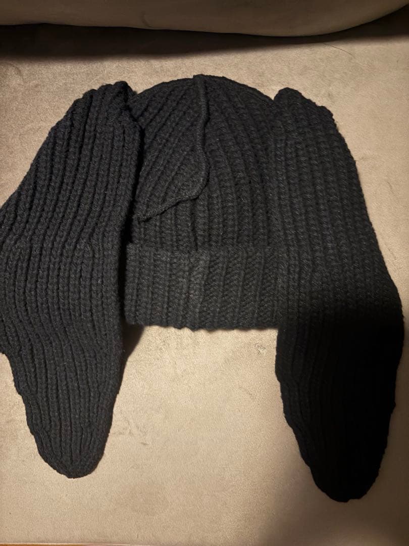 ソ*リ様 CHARLES JEFFREY LOVERBOY うさぎ耳付きニット帽