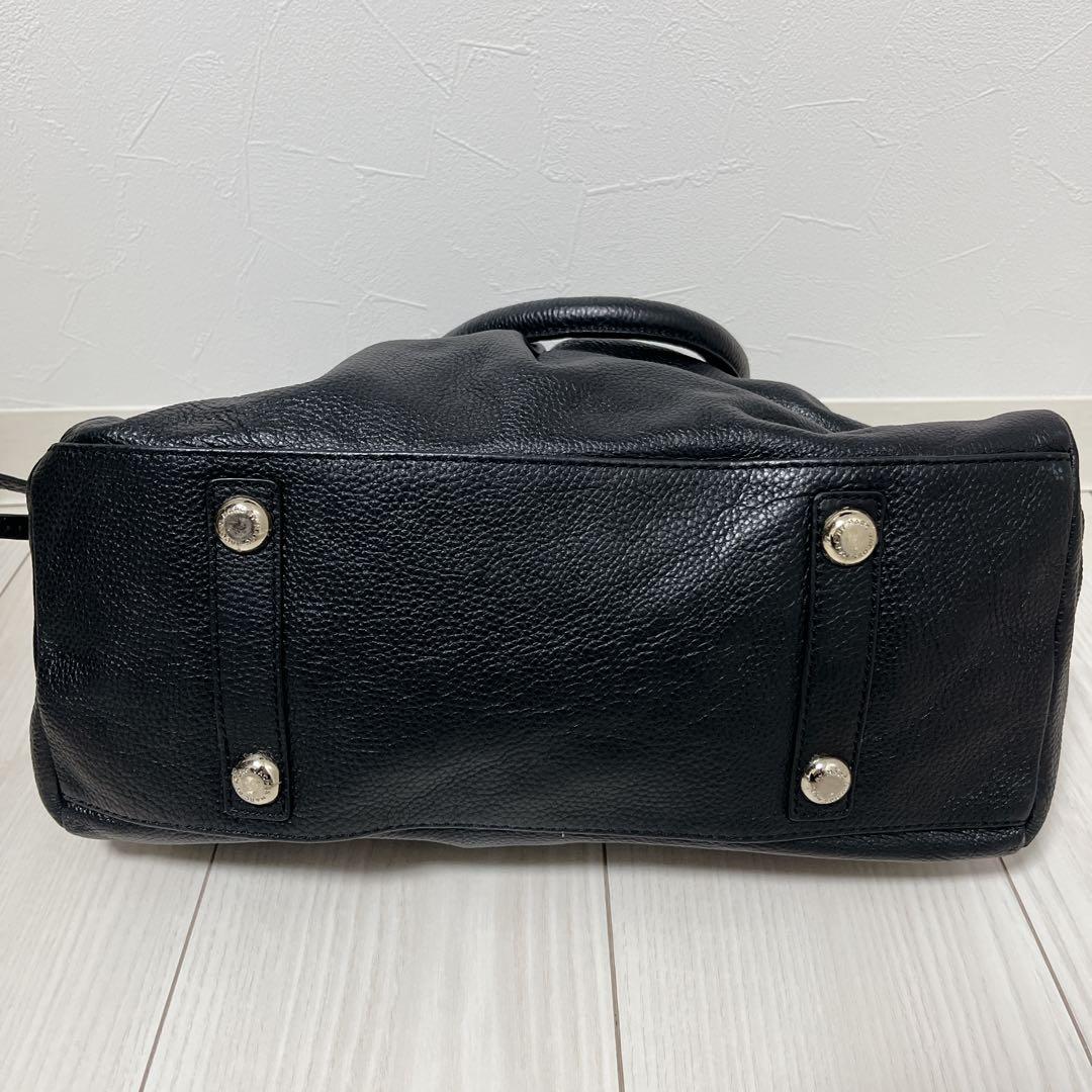 最終値下げ外装美品　MARC BY MARC JACOBS ブラックy2kシボ革