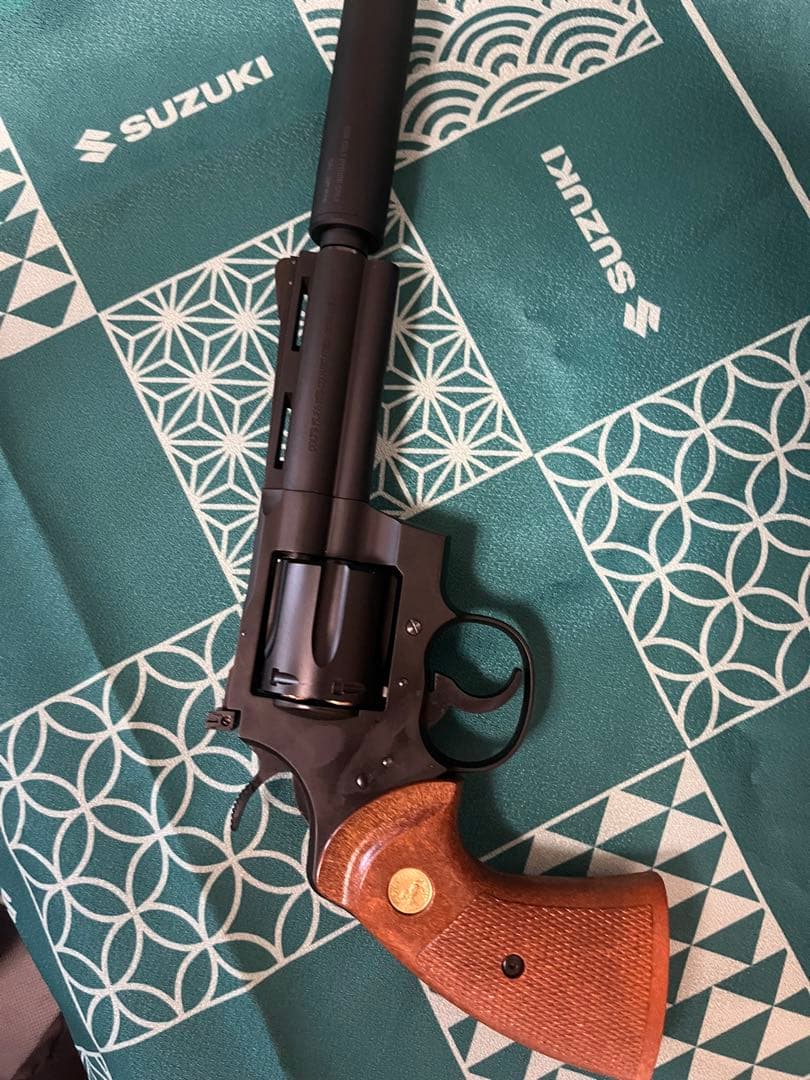 COLT PYTHON RYO SAEBA Model ガスガン　木製グリップ付