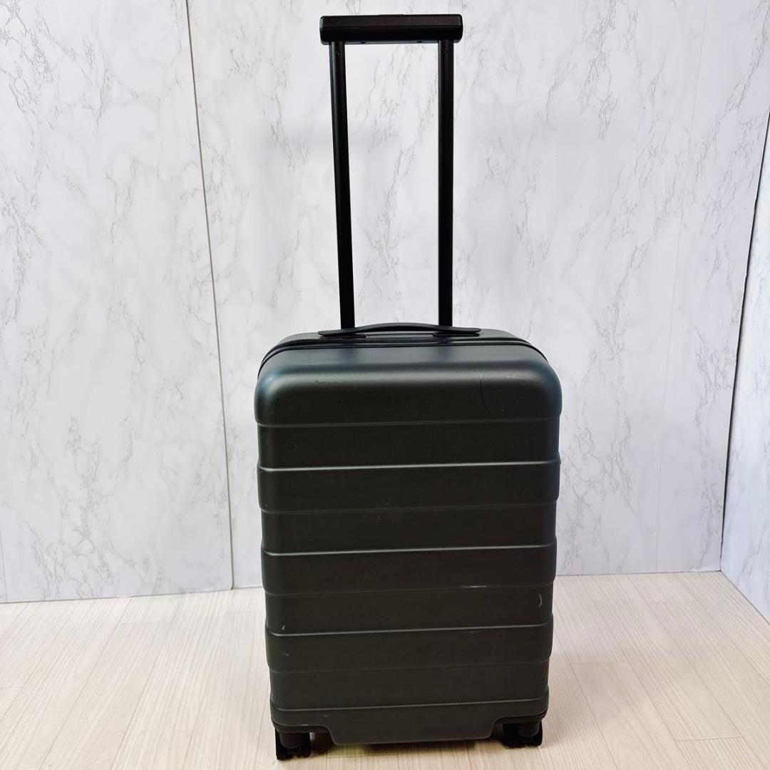 無印良品 バーを自由に調節できる 軽量 キャリーケース TSAロック 36L