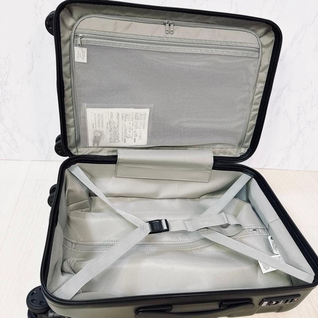 無印良品 バーを自由に調節できる 軽量 キャリーケース TSAロック 36L