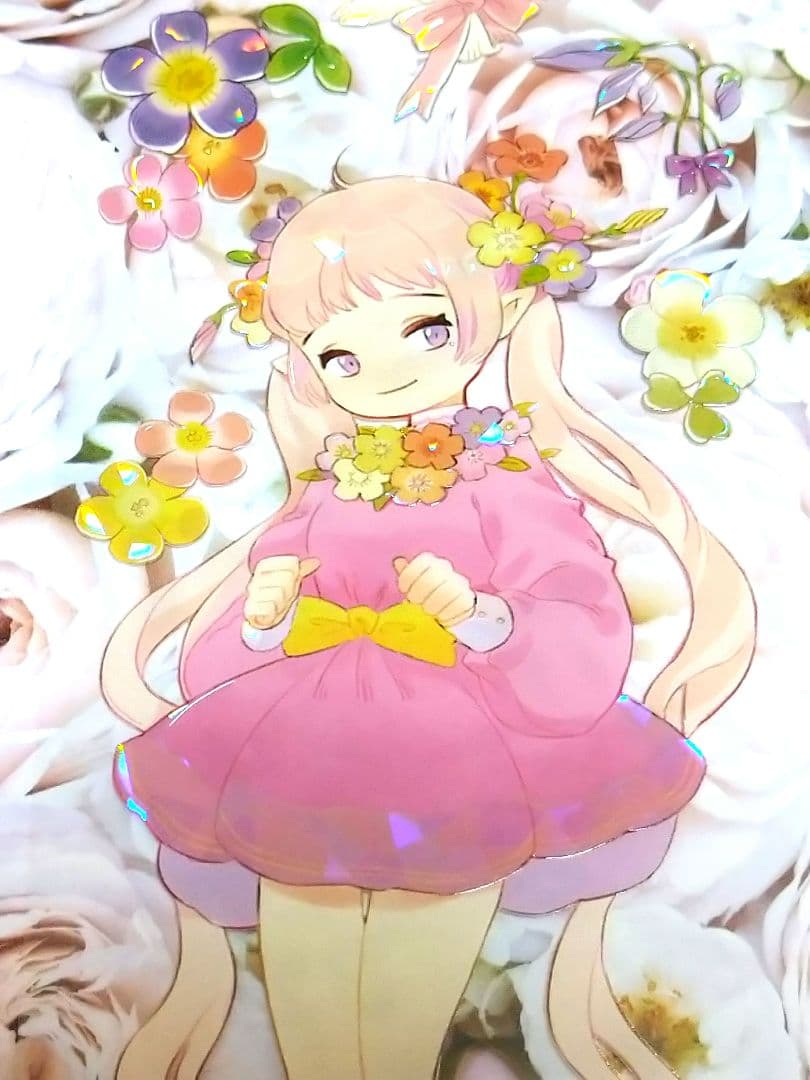 J457＃花团酥酥(贝壳光)CelloM厘米切り売り海外人物マステ女の子