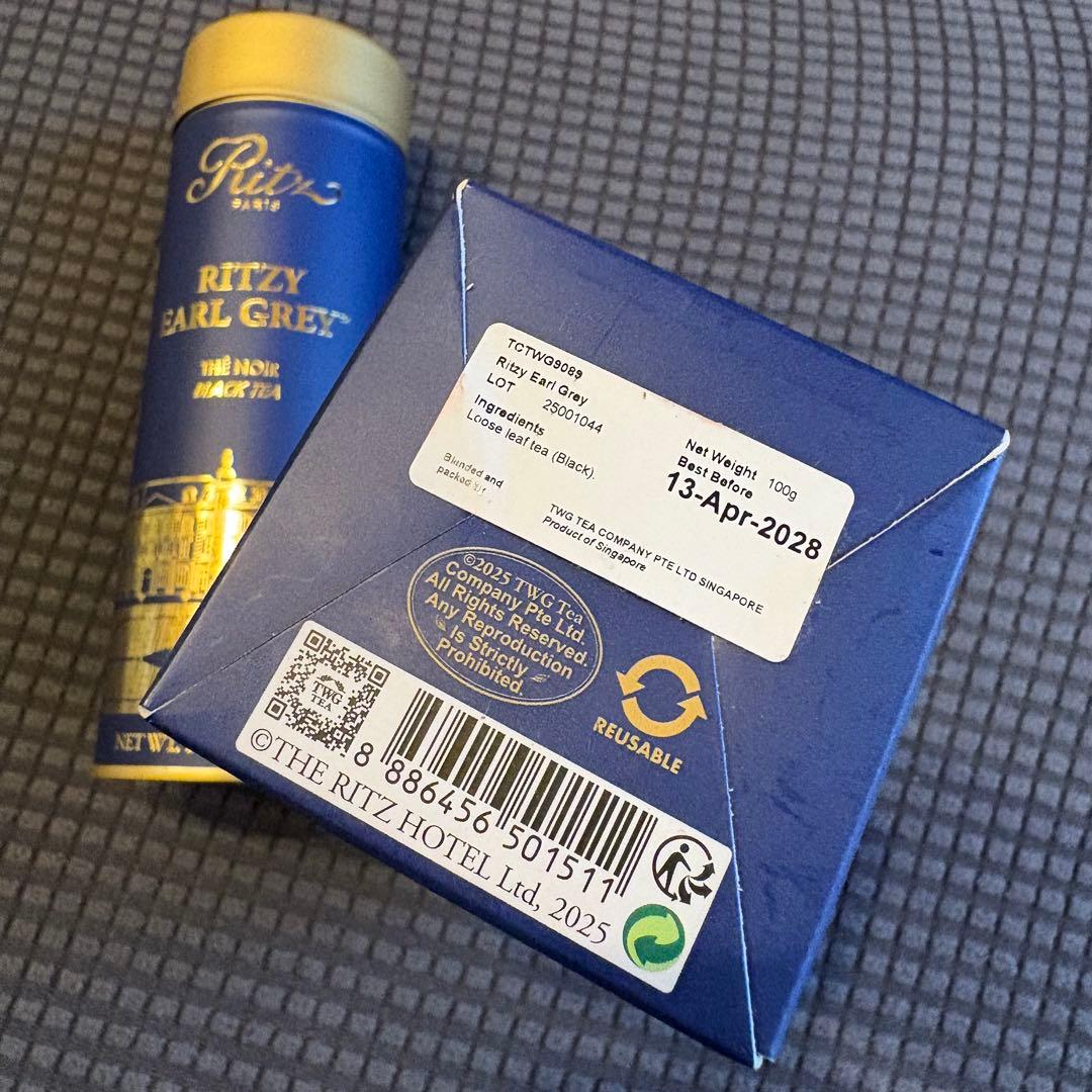 茶 TWG Ritz PARIS RITZY EARL GREY 100g